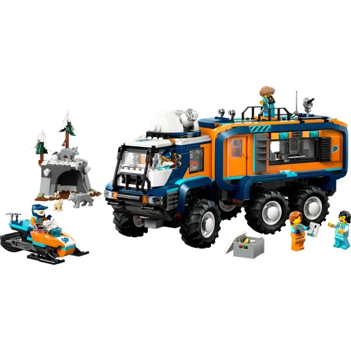 60471 Lego City Kutup Keşif Kamyonu 1064 parça +8 yaş görsel 2