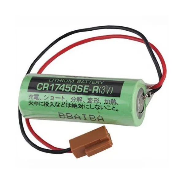 FDK CR17450SE-R 3V 4/5A Size Lithium Pil - Kahverengi Soket