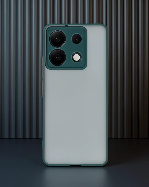 Xiaomi Redmi Note 13 5g Kılıf Montreal Silikon Kapak - Yeşil