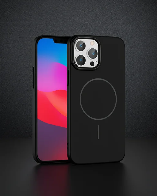 Joko Apple İphone 15 Pro Max Broş Magsafe Kapak - Siyah