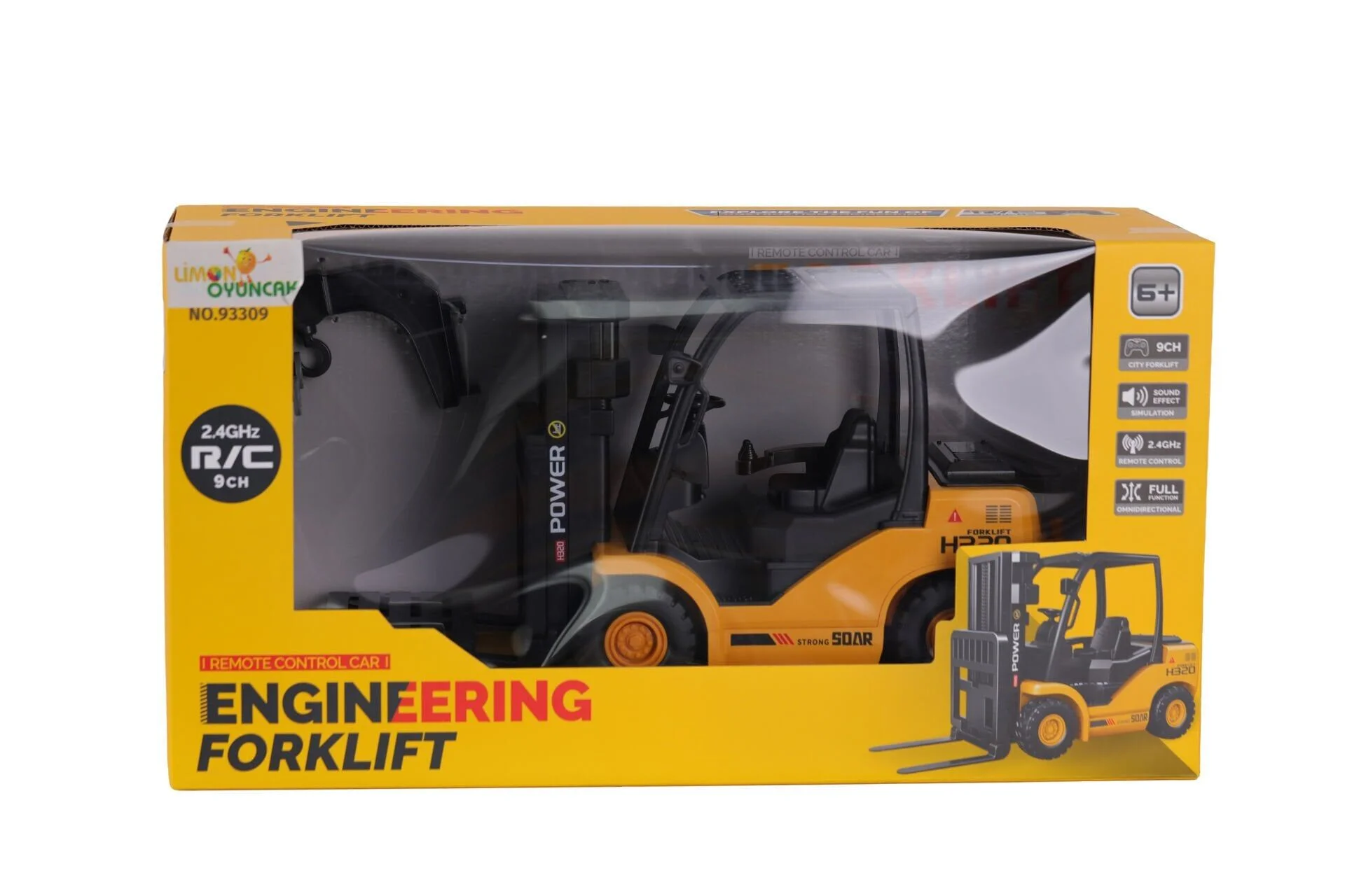 93309 Şarjlı Kumandalı 9 K Forklift