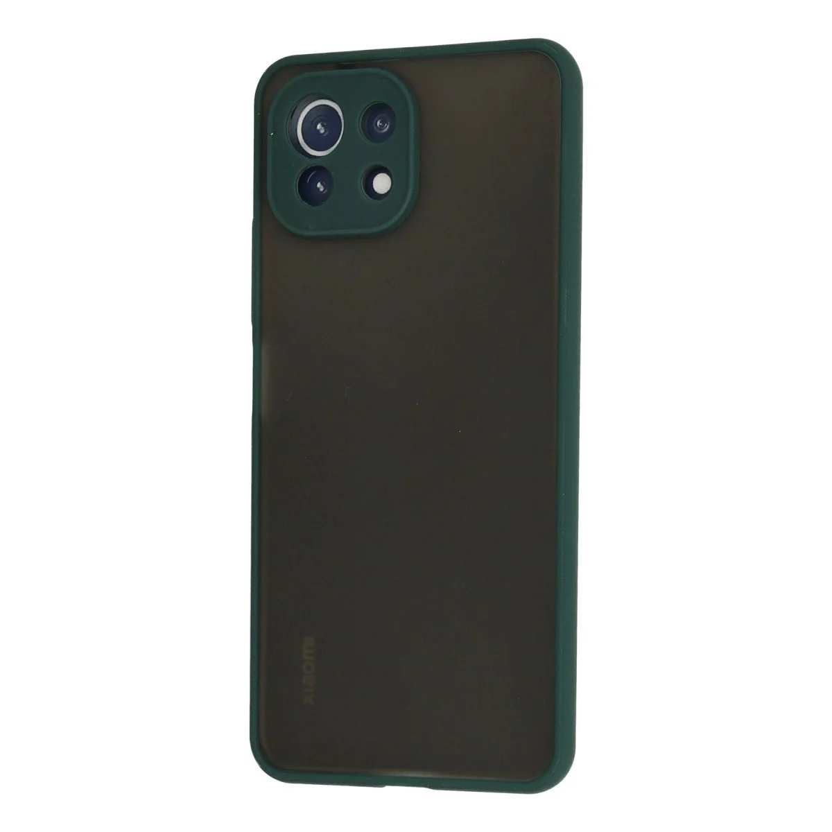 Xiaomi Mi 11 Lite Kılıf Montreal Silikon Kapak - Yeşil görsel 3