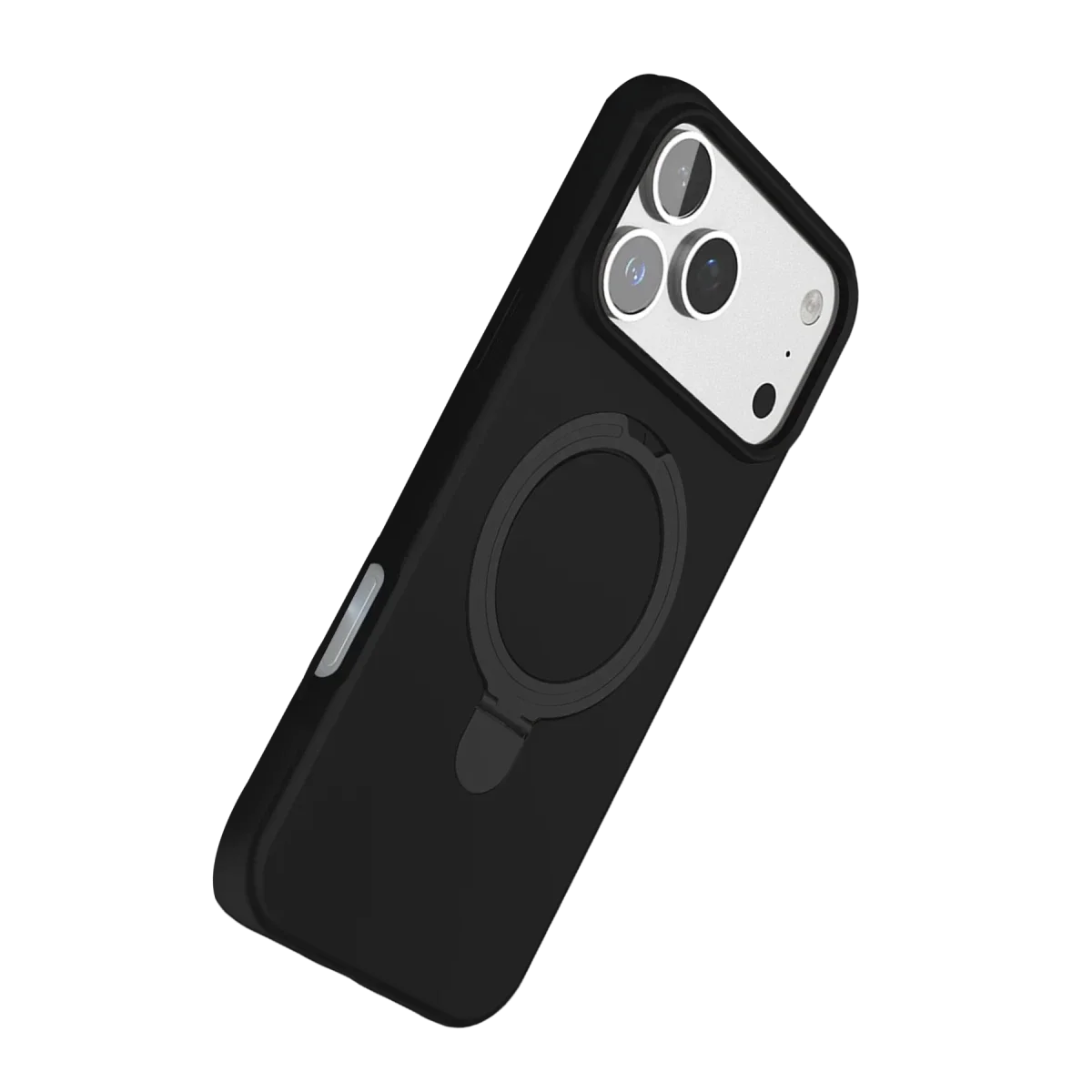 Apple iPhone 17 Pro Max Regal Magsafe Standlı Kapak - Siyah görsel 4