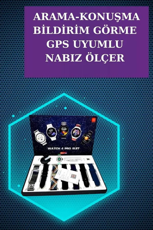 Gamer Kulaklık ve Çok Kordonlu Akıllı Saat Gürültü Önleyici GPS Desteği Yeni Nesil görsel 4