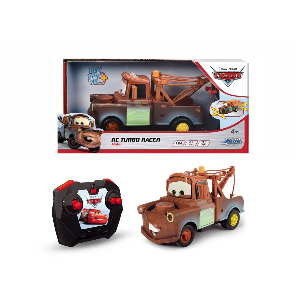 203084039 ''RC Cars Turbo Racer Mater 2 channel, 2.4 GHz, turbo function, forwar