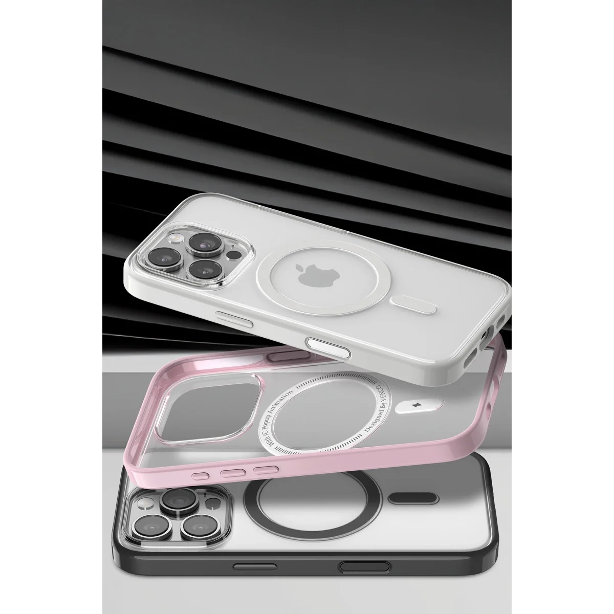 Venco Apple İphone 15 Pro Max Joly Magsafe Kapak - Beyaz görsel 5
