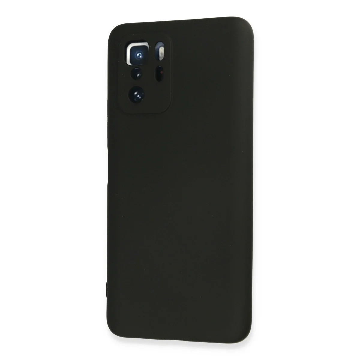 Xiaomi Poco X3 Gt Kılıf Nano İçi Kadife Silikon - Siyah görsel 3