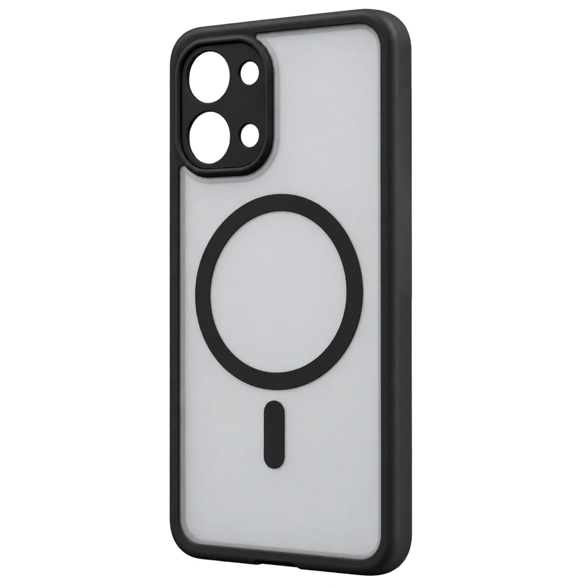 Xiaomi Redmi 15C 5G Loji Magsafe Kapak - Siyah