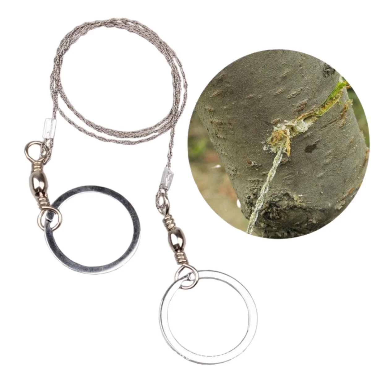 Karavanda,Kampda Taşınabilir Mini Zincir Cep Testeresi Dişli Tel Ahşap Plastik Metal Kesici görsel 4