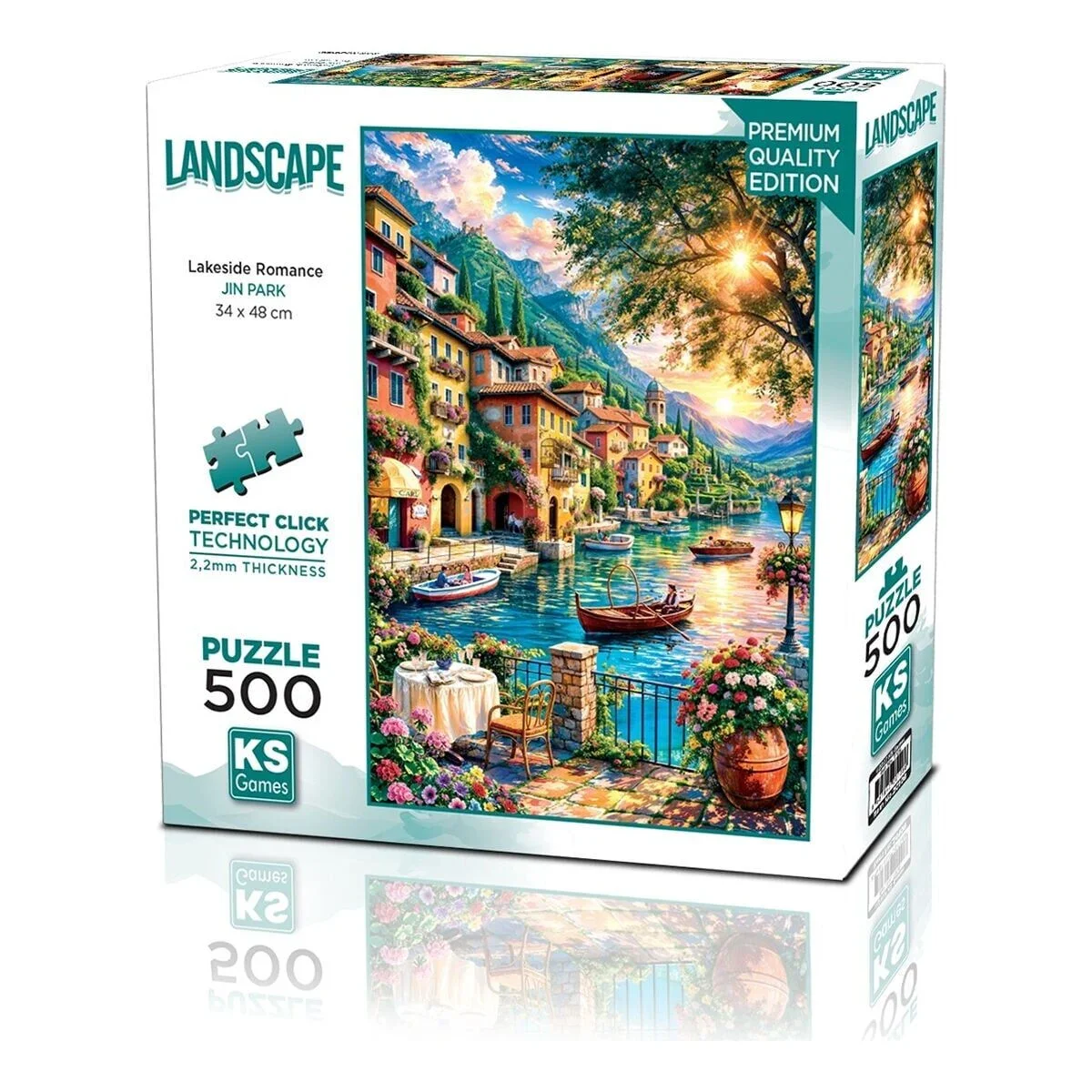 20108 Puzzle 500 Lakeside Romance