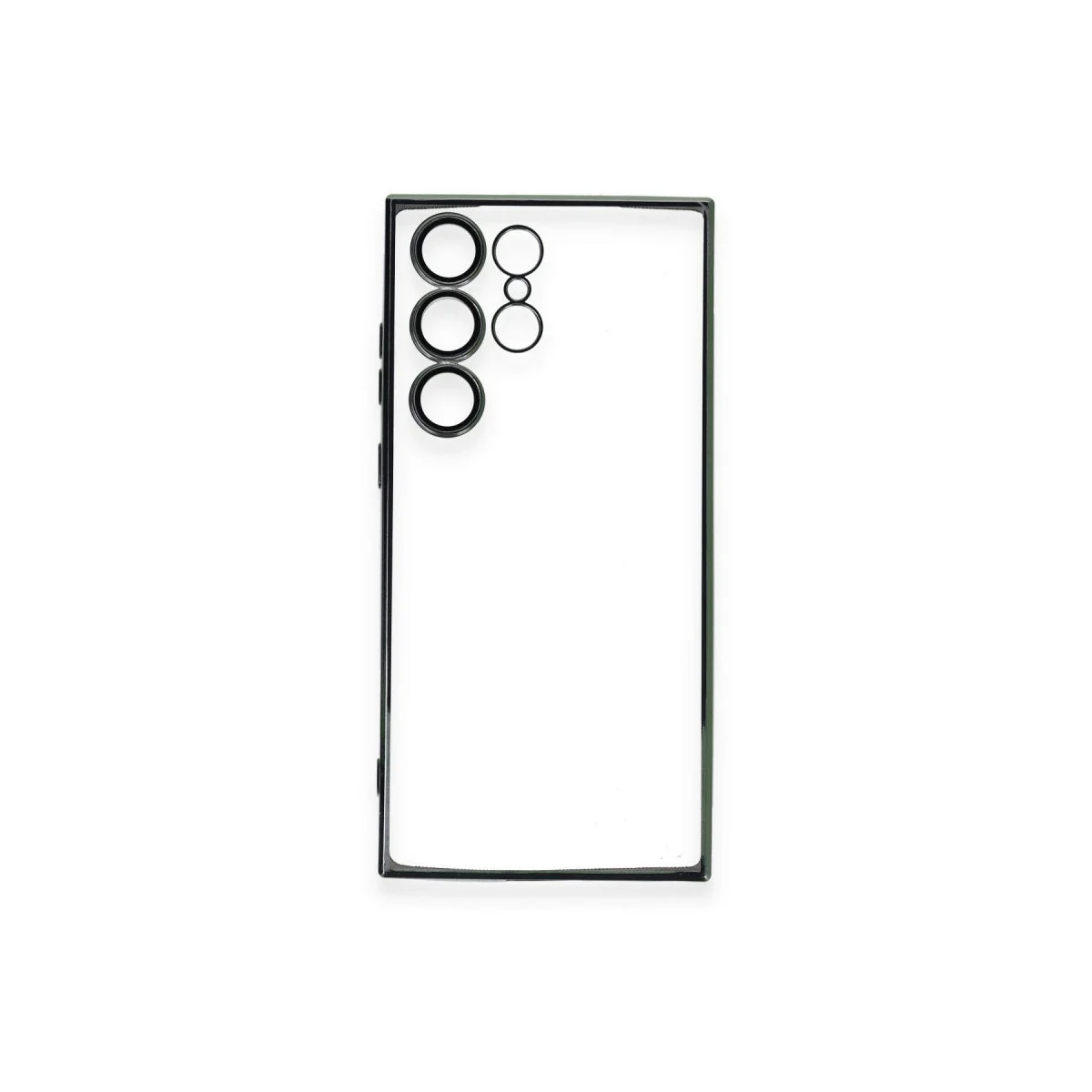Samsung Galaxy S23 Ultra Kılıf Razer Lensli Silikon - Yeşil görsel 3