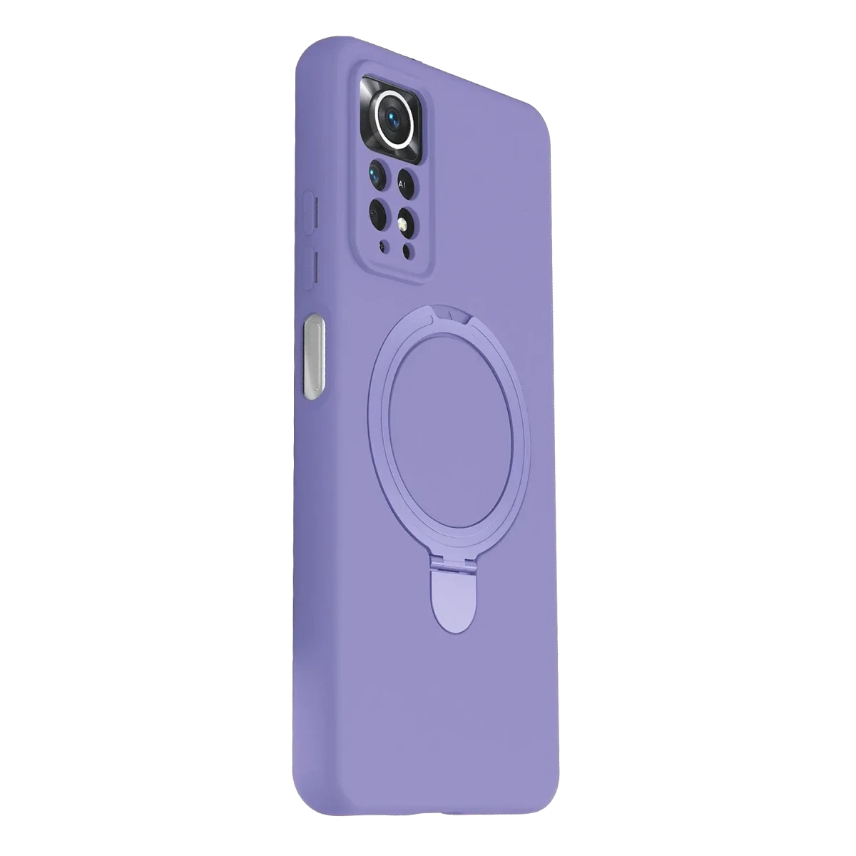 Xiaomi Redmi Note 12 Pro 4G Regal Magsafe Standlı Kapak - Lila görsel 3