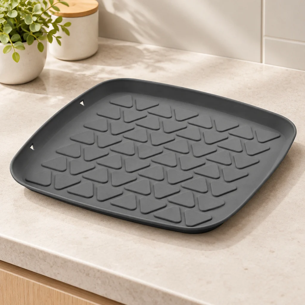 Silikon Bulaşık ve Lavabo Kurutma Matı