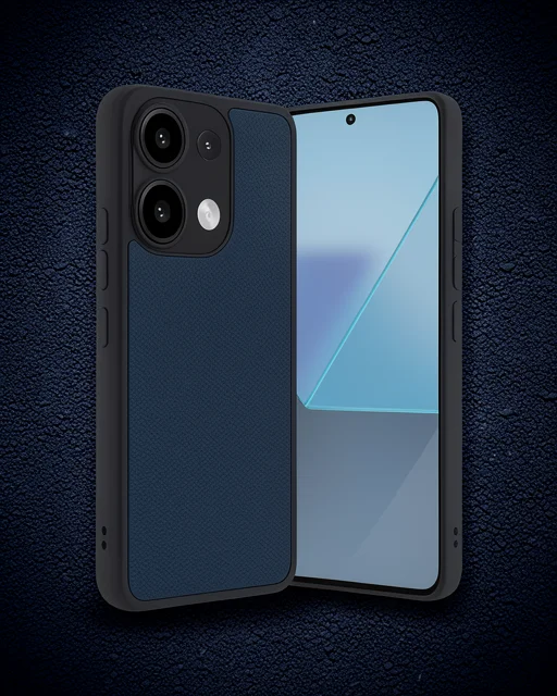 Xiaomi Redmi Note 13 4g Kılıf Aras Deri Kapak - Lacivert