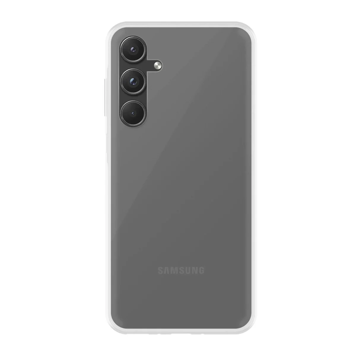 Samsung Galaxy A55 5g Kılıf Lüx Şeffaf Silikon görsel 2