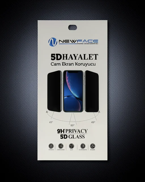 Huawei P20 Lite 5d Hayalet Cam Ekran Koruyucu