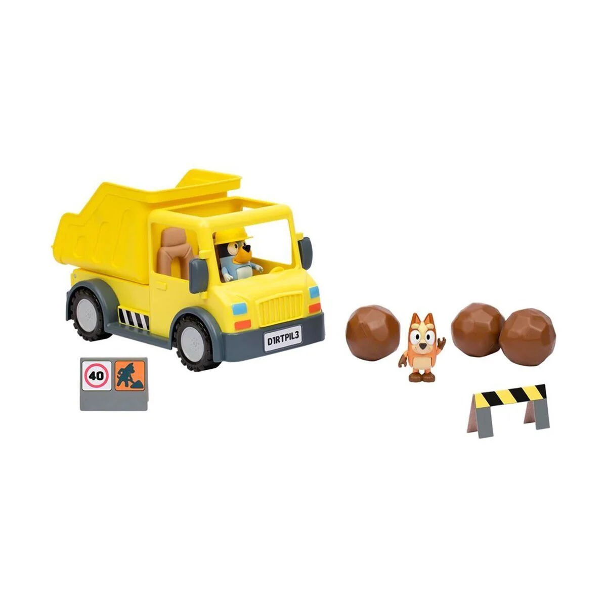 BLUEY 17673 Bluey Damperli Kamyon ve Figür Oyun Seti görsel 4