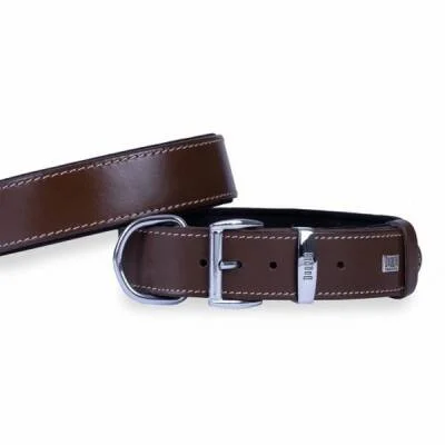 Konfor Deri Köpek Boyun Tasması Kahverengi 4x52 60 Cm