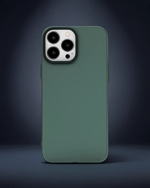 Apple İphone 13 Pro Max Kılıf Modos Metal Kapak - Koyu Yeşil