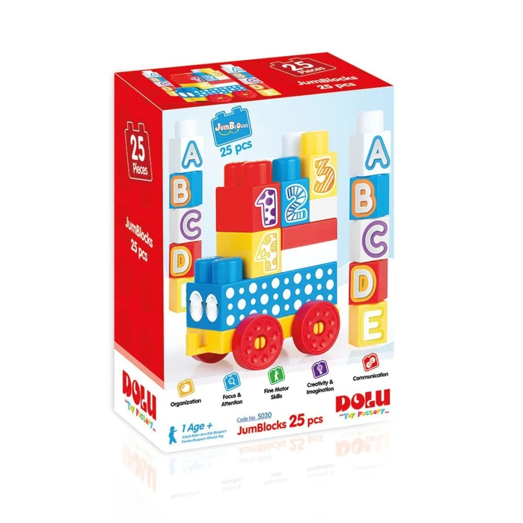 5030 Oyuncak Kutuda Mega Blok 25 Lı