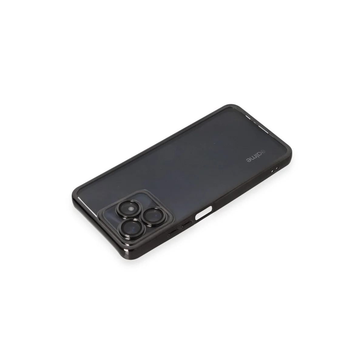 Realme C53 Kılıf Razer Lensli Silikon - Siyah görsel 3
