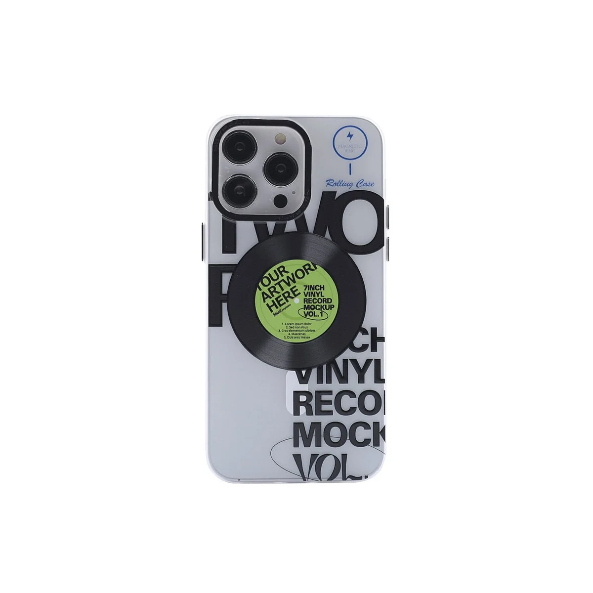 Apple İphone 12 Pro Max Kılıf Apollo Magneticsafe Desenli Kapak - Apollo Şeffaf - 5 görsel 3