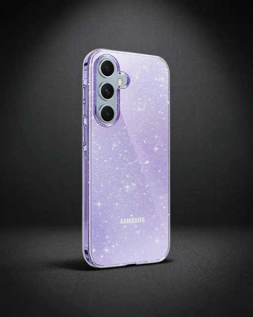 Samsung Galaxy A15 4g Kılıf Glow Kapak - Mor