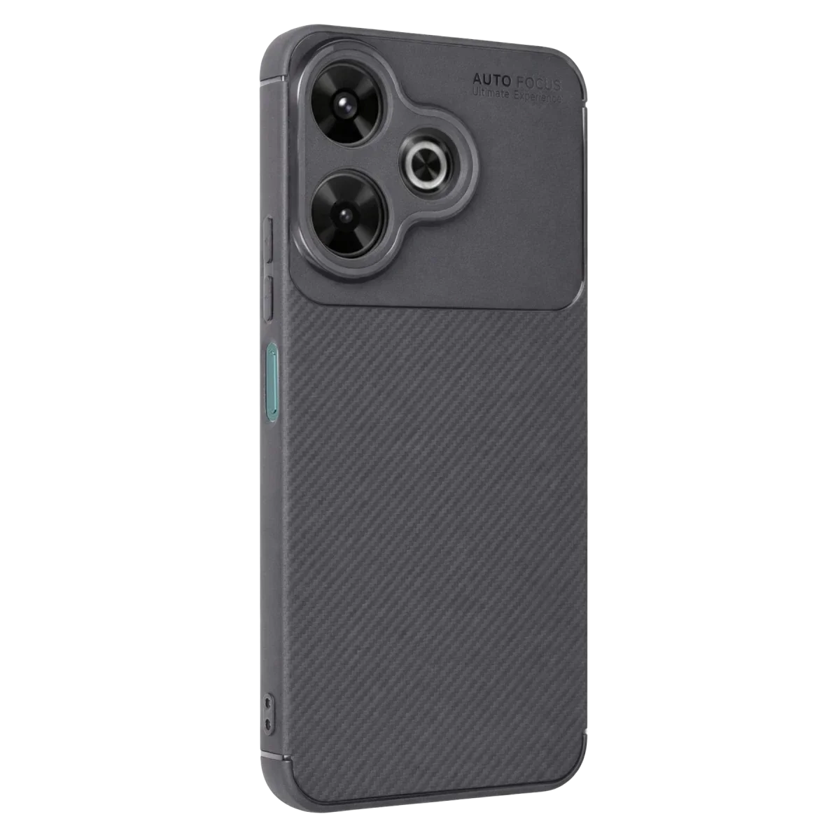 Xiaomi Redmi 13 4G Kılıf Auto Focus Karbon Kapak - Gri