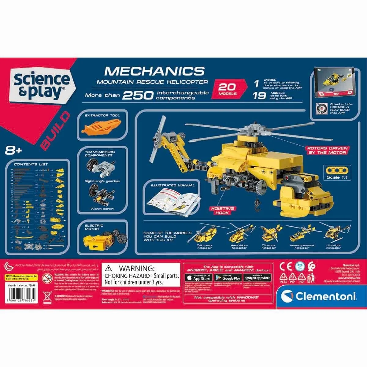 75063TR Kurtarma Helikopteri - Mekanik Laboratuarı +8 yaş görsel 7