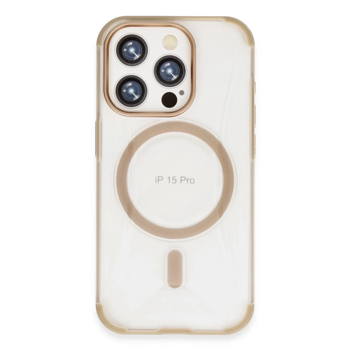 Joko Apple İphone 15 Pro Hilton Magsafe Kapak - Gold