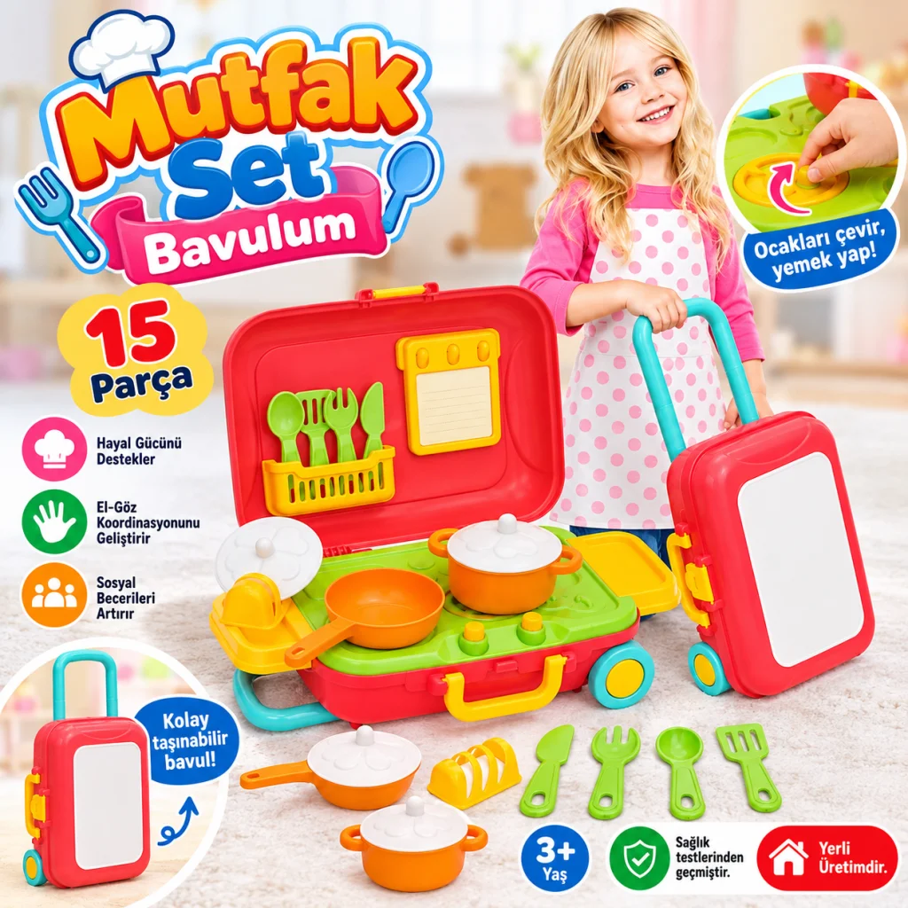 03478 Mutfak Set Bavulum