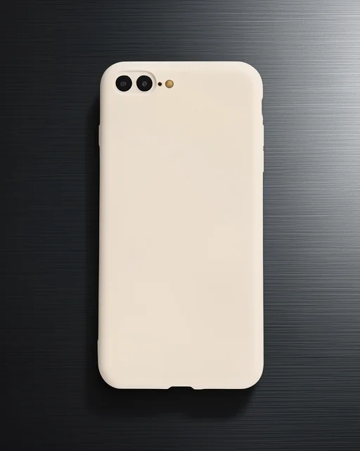 Apple İphone 7 Plus Kılıf First Silikon - Krem