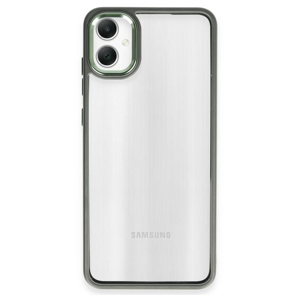 Samsung Galaxy A05 Kılıf Power Silikon - Koyu Yeşil
