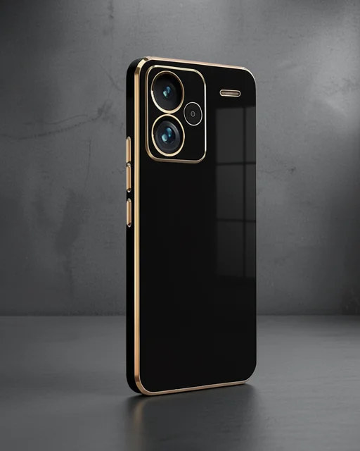 Xiaomi Redmi Note 13 Pro Plus Kılıf Volet Silikon - Siyah