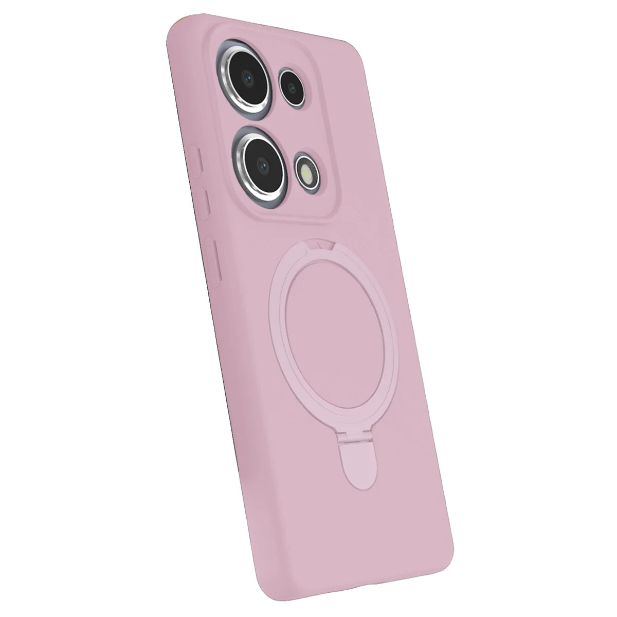 Xiao Red Note 13 Pro 4g Regal Magsafe Standlı Kapak - Açık Pembe görsel 2