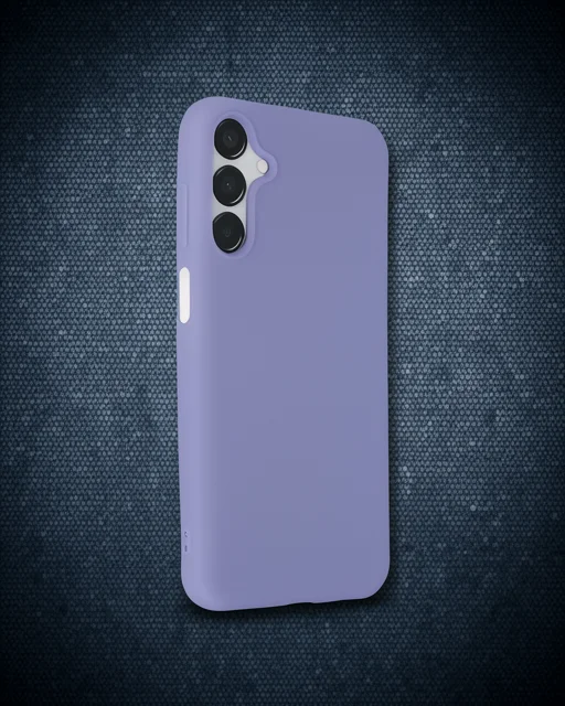 Samsung Galaxy M15 Kılıf First Silikon - Lila
