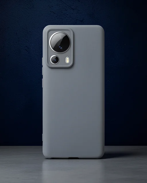 Xiaomi Mi 13 Lite Kılıf Nano İçi Kadife Silikon - Gri