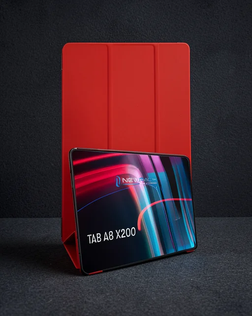 Samsung Galaxy X200 Tab A8 10.5 Kılıf Tablet Smart Kılıf - Kırmızı
