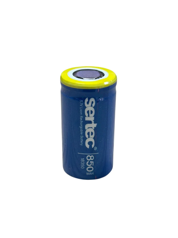 18350 3.7V 850 Mah Li-Ion Şarjlı Pil - 1C