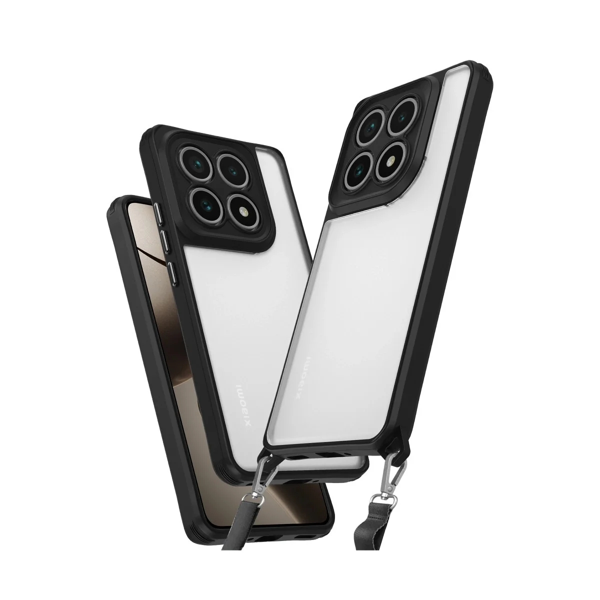 Xiaomi Mi 14t Pro Kılıf Penta Silikon Kılıf - Siyah