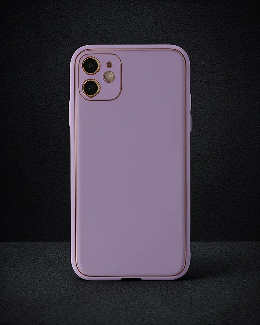 Apple İphone 12 Kılıf Coco Deri Silikon Kapak - Lila