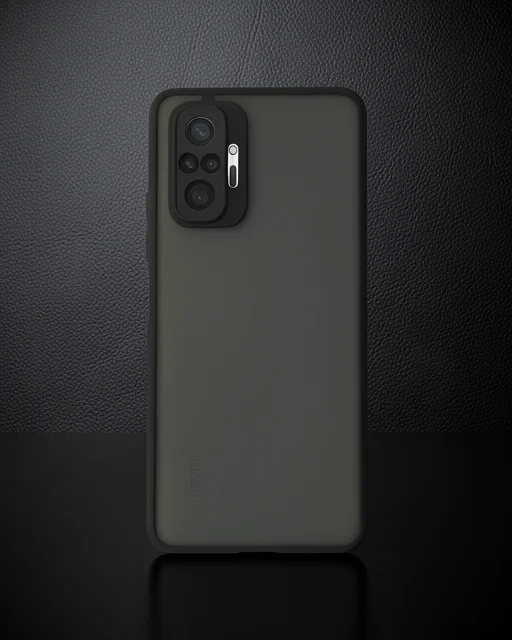 Xiaomi Redmi Note 10 Pro Kılıf Montreal Silikon Kapak - Siyah
