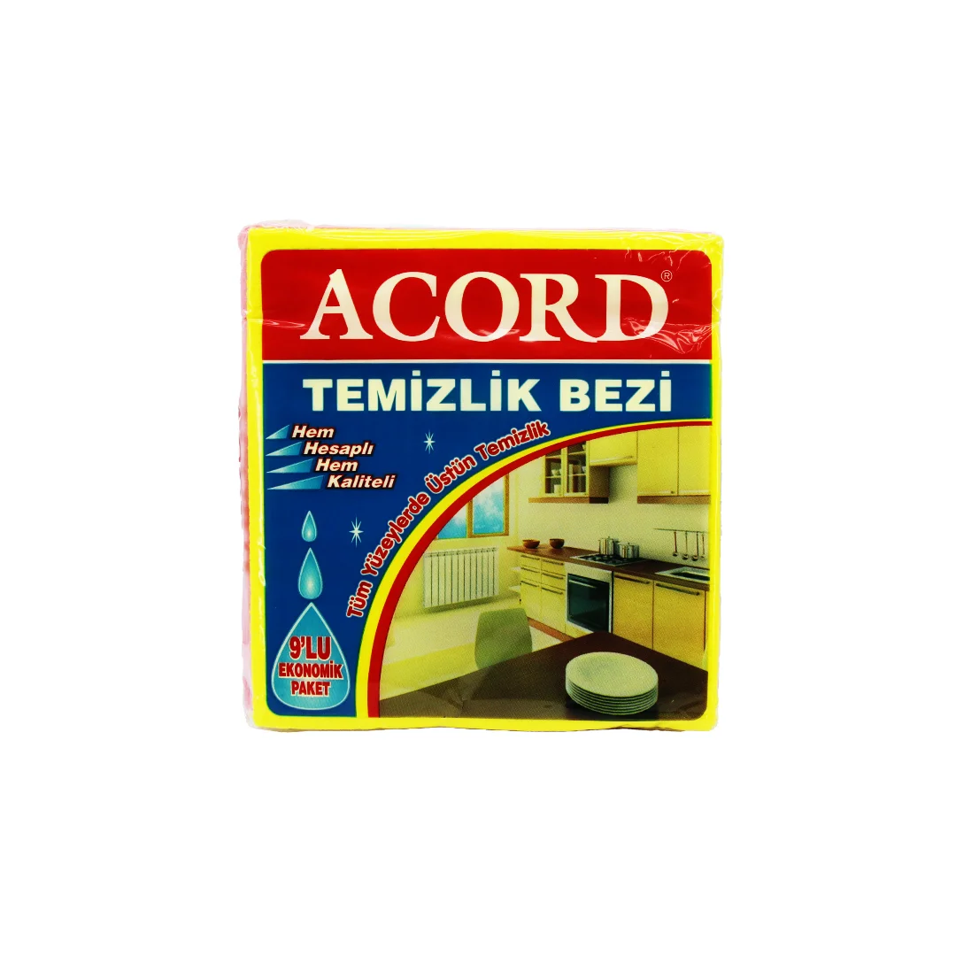Acord KOD-384 9 Parça Tezlik Bezi 35X37CM