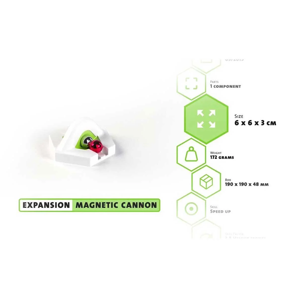260959 Gravitrax Manyetik Fırlatıcı - Parkur Geliştirme Ek Paket görsel 2