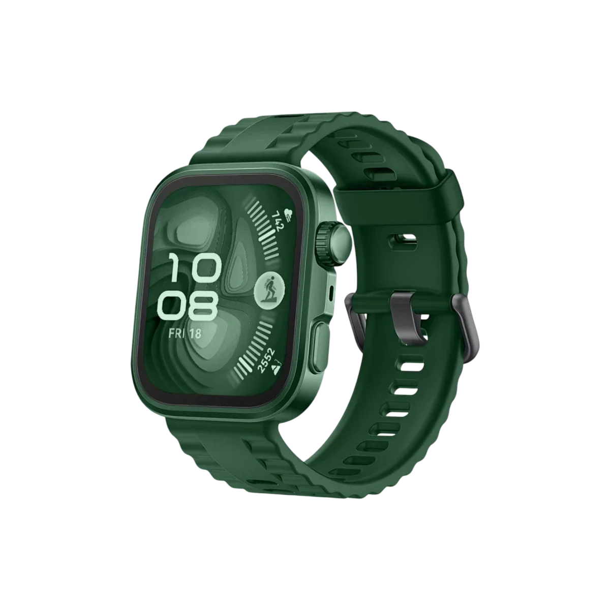 Huawei Fit 4 Nova Silikon Kordon - Koyu Yeşil