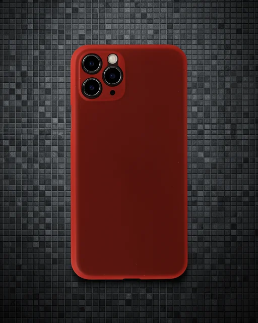 Apple İphone 11 Pro Kılıf Pp Ultra İnce Kapak - Kırmızı