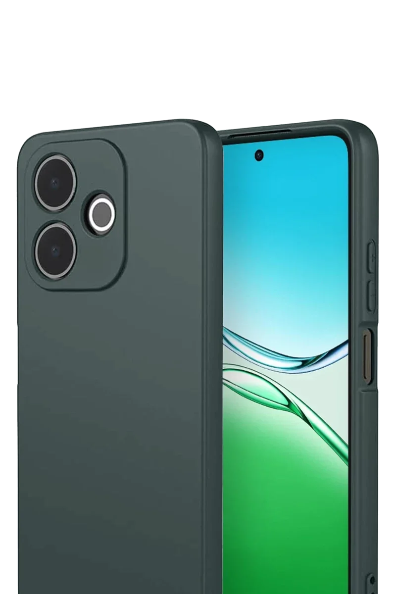 Oppo A5 Pro 4G First Silikon - Koyu Yeşil görsel 2