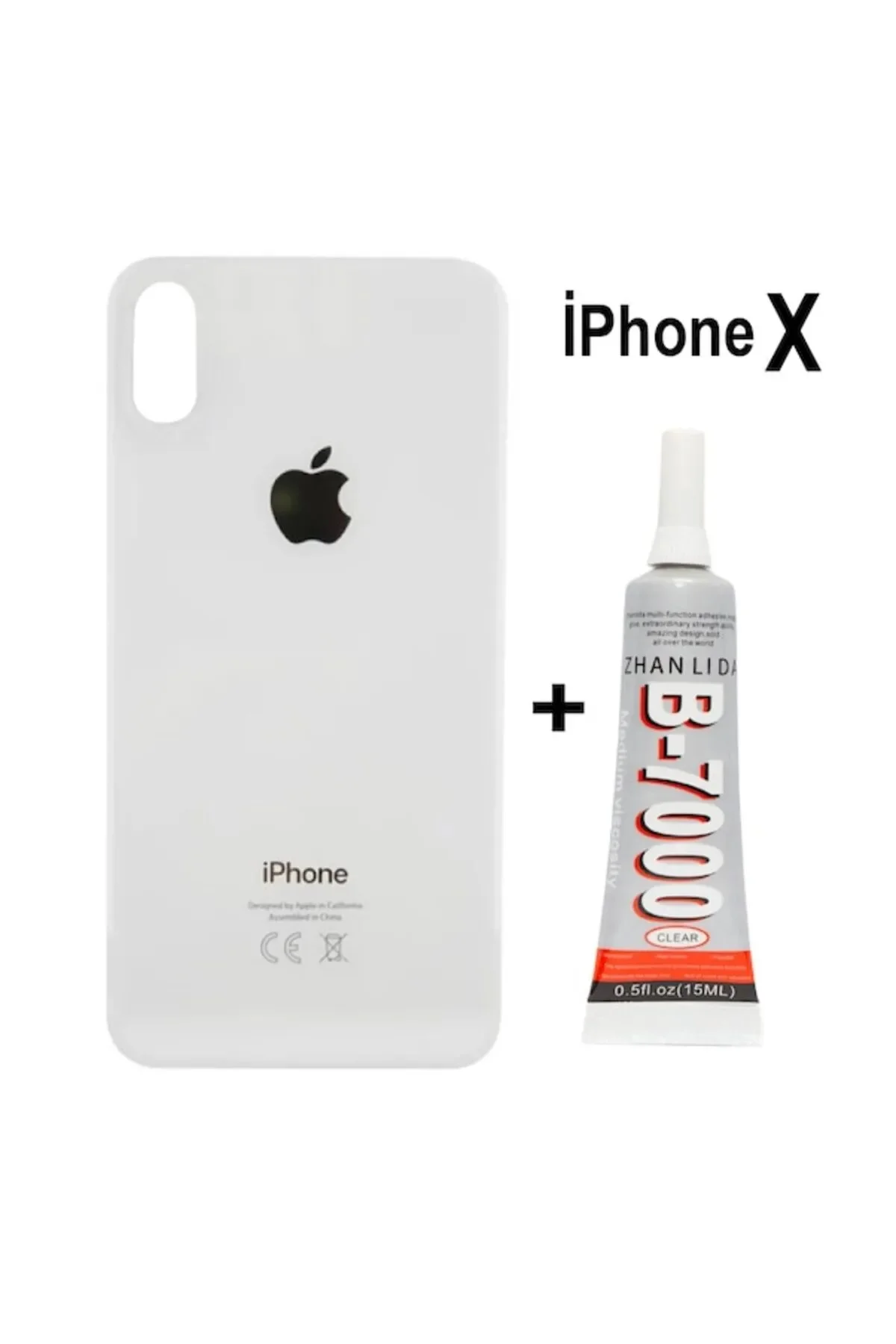 iPhone X Arka Pil Kapağı ve Yapıştırıcı Hediye (Be görsel 3