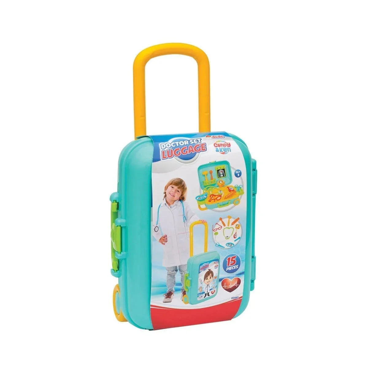 03482 Dede Doktor Set Bavulum(Ürün oyuncaktır)