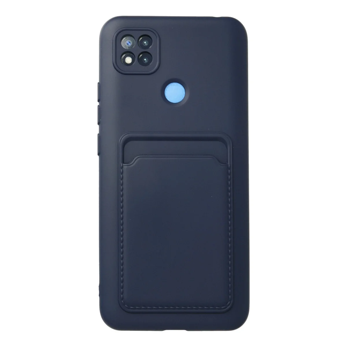 Xiaomi Redmi 9c Kılıf Kelvin Kartvizitli Silikon - Lacivert